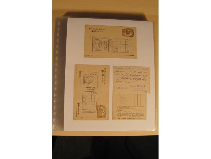 ZEITUNGSSACHEN: 1899/1925, 270 fast ausschließlich frankierte Belege, viele verschiedene Frankaturen, dabei Einzel- und Mehrf