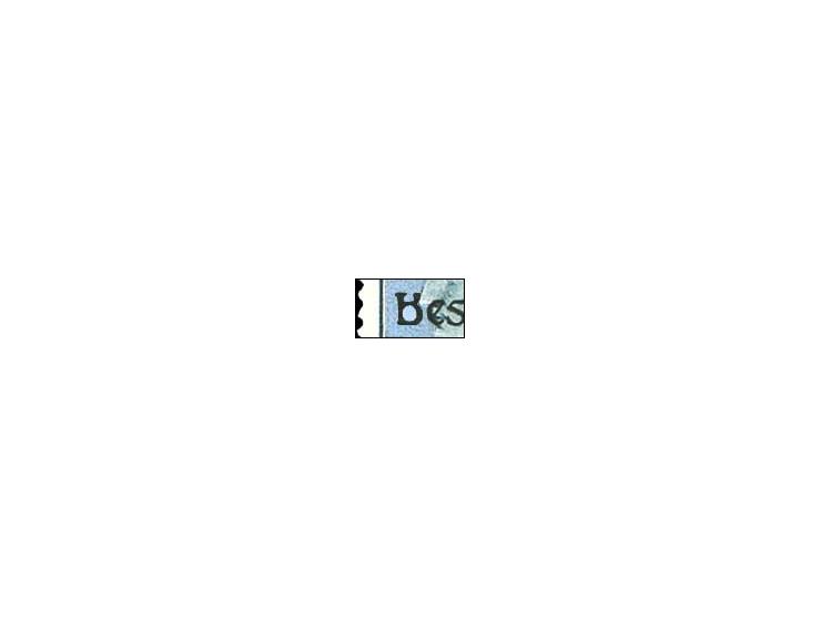25 Lire schwarzblau von Bogenfeld 3 mit der Abart "fehlender Oberbogen des B in Besetzung" in frischer, tadelloser postfrisch
