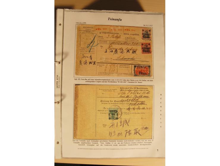 1890/1914 (ca.), umfangreiche Stempel- und postgeschichtliche Ausstellungssammlung mit über 200 Briefen und Karten sowie dive