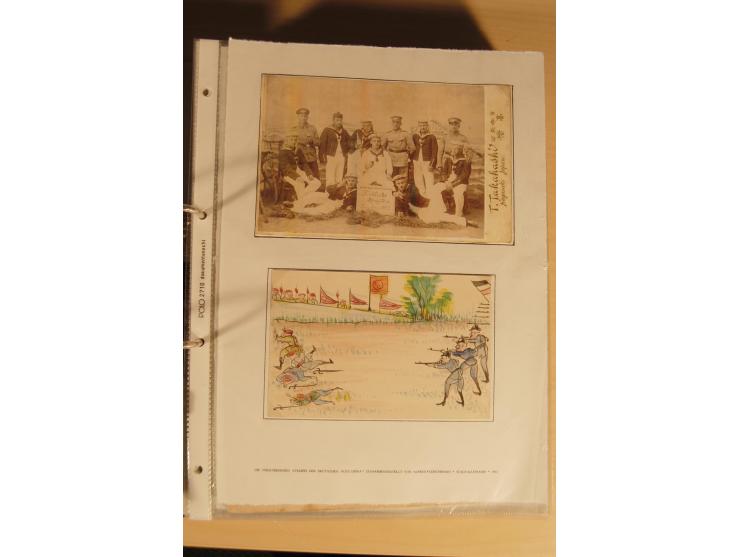 1890/1914 (ca.), umfangreiche Stempel- und postgeschichtliche Ausstellungssammlung mit über 200 Briefen und Karten sowie dive