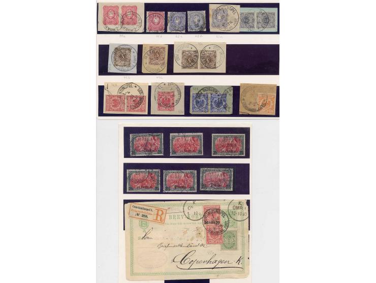 1870/1900, sehr hochwertige Zusammenstellung mit Schwerpunkt bei den Vorläufer-Ausgaben ab NDP mit vielen besseren Stücken un