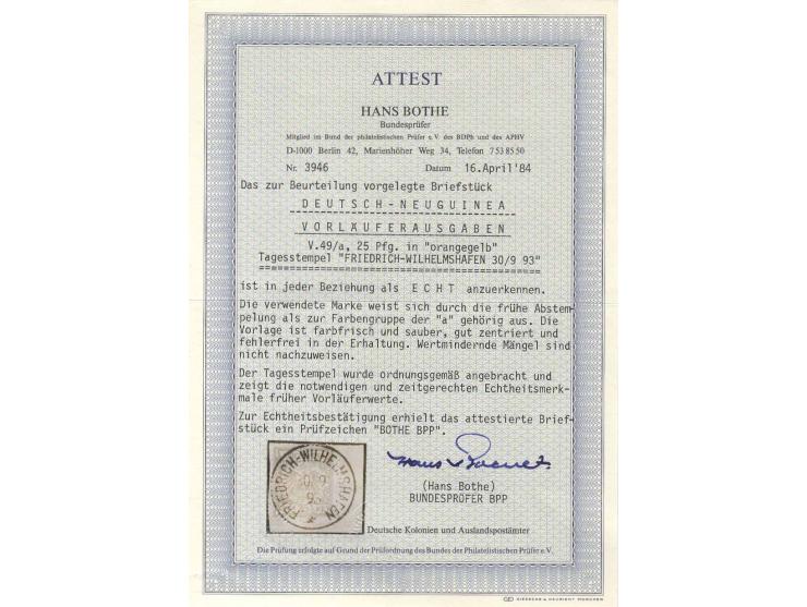 1891/1915, sehr interessante gestempelte Zusammenstellung mit Schwerpunkt Vorläufer-Ausgaben und engl. Besetzung (22 Werte in