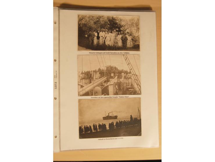 1914/20, Sammlung von über 150 Briefen, Karten und Ganzsachen aus nahezu allen Lagern, dabei Asakusa, Kuruwe Tempellager (3),