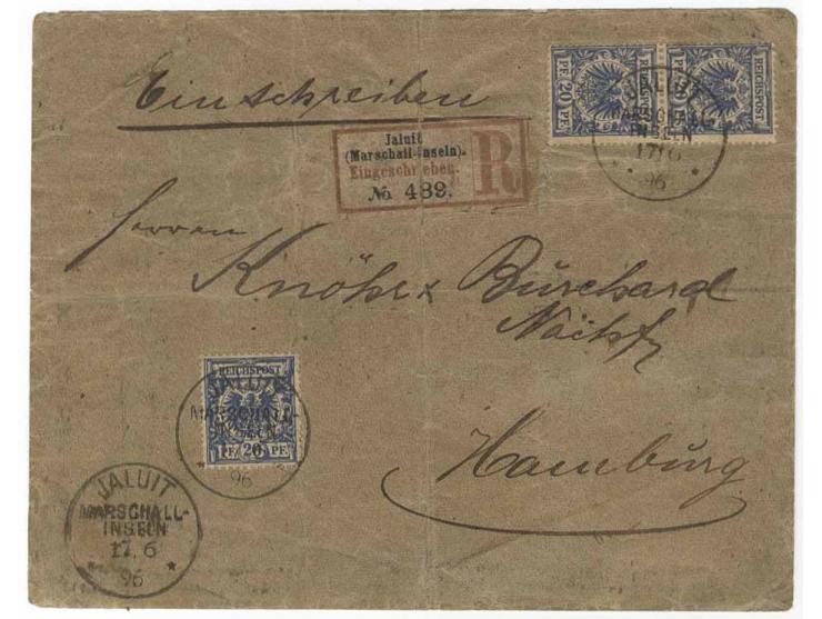 1890/1915, interessante Zusammenstellung mit Schwerpunkt bei den Vorläufer-Ausgaben und brit. Besetzung mit einigen besseren 