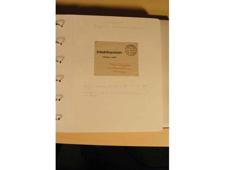 1807/1970, enorm umfangreiche und mit viel Sachkenntnis aufgebaute Sammlung mit ca. 1100 Briefen und Karten, ab Vorphilatelie