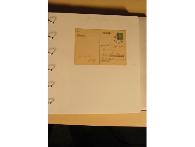1807/1970, enorm umfangreiche und mit viel Sachkenntnis aufgebaute Sammlung mit ca. 1100 Briefen und Karten, ab Vorphilatelie