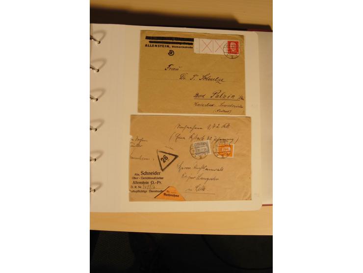 1807/1970, enorm umfangreiche und mit viel Sachkenntnis aufgebaute Sammlung mit ca. 1100 Briefen und Karten, ab Vorphilatelie