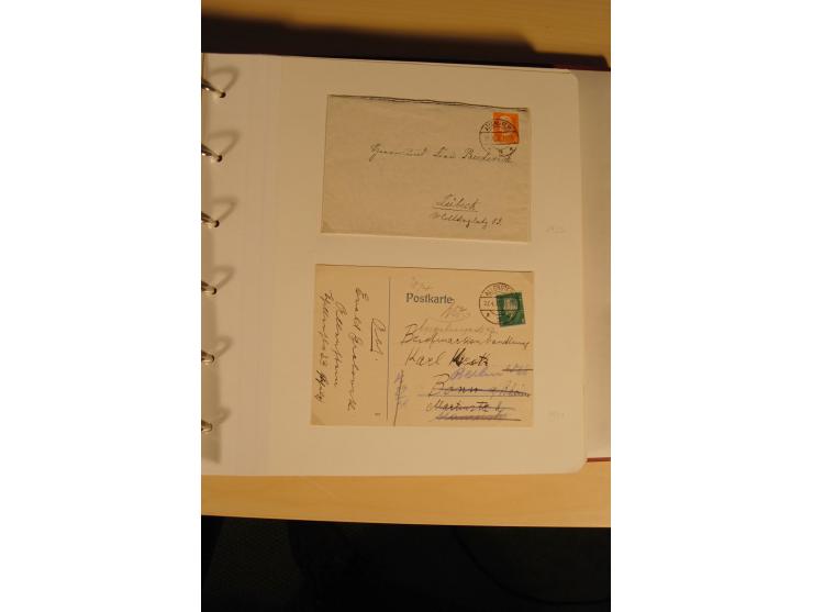 1807/1970, enorm umfangreiche und mit viel Sachkenntnis aufgebaute Sammlung mit ca. 1100 Briefen und Karten, ab Vorphilatelie