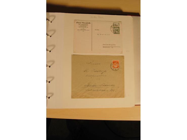 1807/1970, enorm umfangreiche und mit viel Sachkenntnis aufgebaute Sammlung mit ca. 1100 Briefen und Karten, ab Vorphilatelie