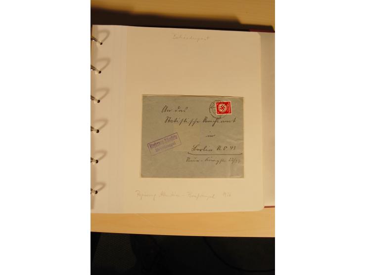 1807/1970, enorm umfangreiche und mit viel Sachkenntnis aufgebaute Sammlung mit ca. 1100 Briefen und Karten, ab Vorphilatelie
