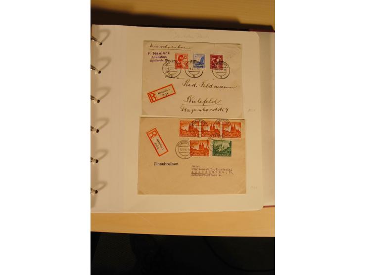 1807/1970, enorm umfangreiche und mit viel Sachkenntnis aufgebaute Sammlung mit ca. 1100 Briefen und Karten, ab Vorphilatelie
