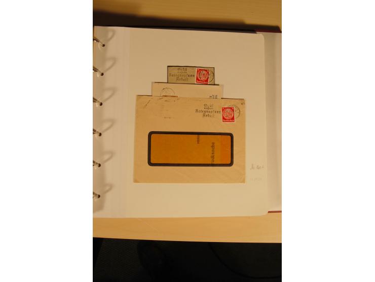 1807/1970, enorm umfangreiche und mit viel Sachkenntnis aufgebaute Sammlung mit ca. 1100 Briefen und Karten, ab Vorphilatelie