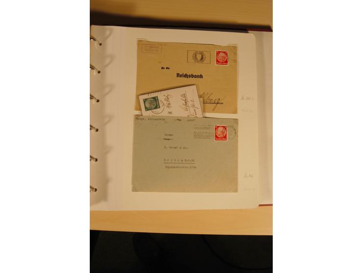 1807/1970, enorm umfangreiche und mit viel Sachkenntnis aufgebaute Sammlung mit ca. 1100 Briefen und Karten, ab Vorphilatelie