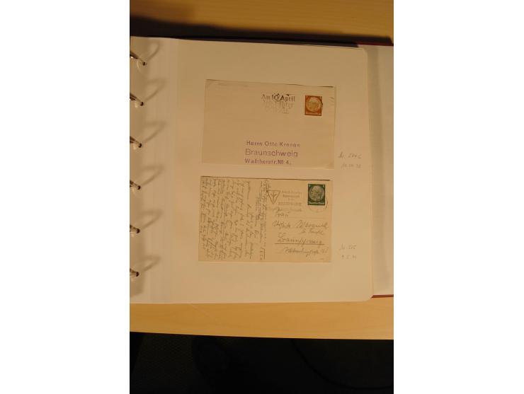 1807/1970, enorm umfangreiche und mit viel Sachkenntnis aufgebaute Sammlung mit ca. 1100 Briefen und Karten, ab Vorphilatelie