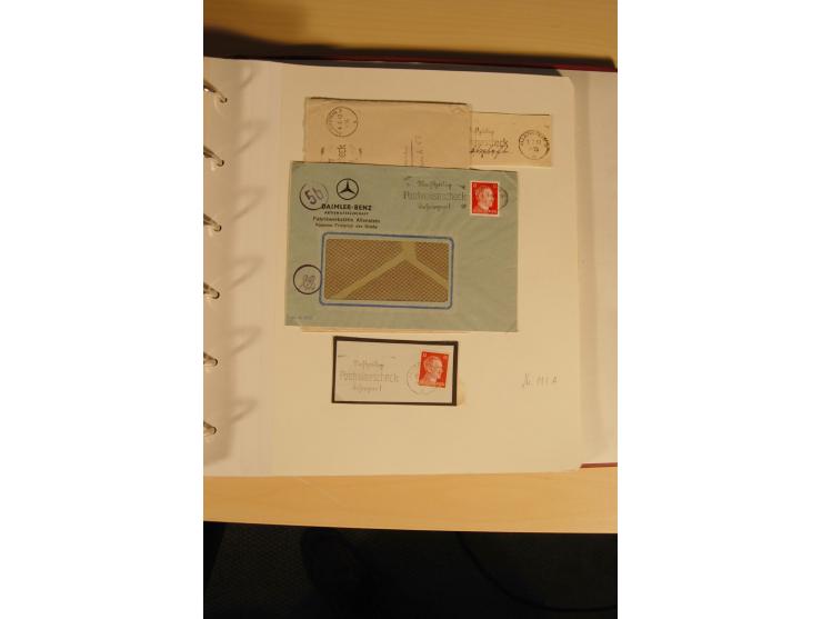 1807/1970, enorm umfangreiche und mit viel Sachkenntnis aufgebaute Sammlung mit ca. 1100 Briefen und Karten, ab Vorphilatelie