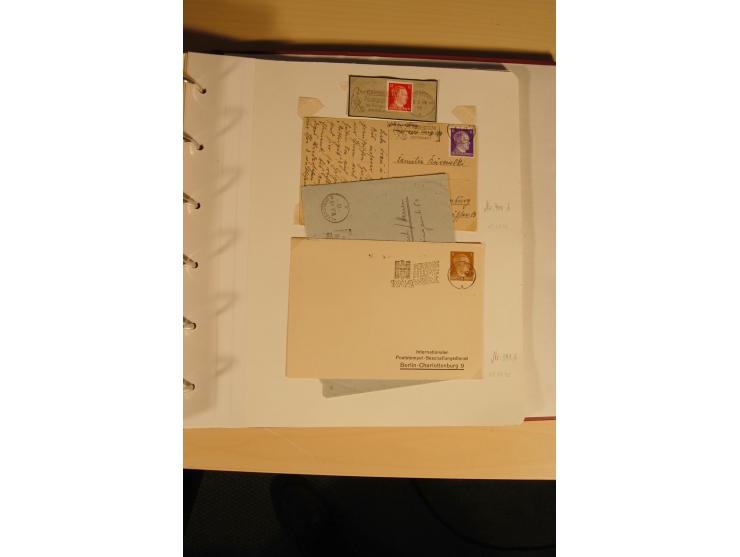 1807/1970, enorm umfangreiche und mit viel Sachkenntnis aufgebaute Sammlung mit ca. 1100 Briefen und Karten, ab Vorphilatelie