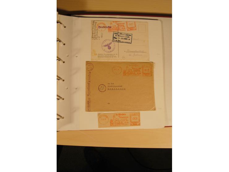 1807/1970, enorm umfangreiche und mit viel Sachkenntnis aufgebaute Sammlung mit ca. 1100 Briefen und Karten, ab Vorphilatelie