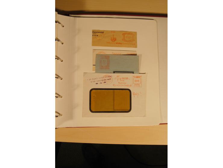 1807/1970, enorm umfangreiche und mit viel Sachkenntnis aufgebaute Sammlung mit ca. 1100 Briefen und Karten, ab Vorphilatelie