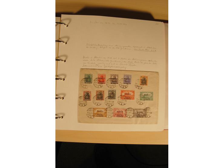 1807/1970, enorm umfangreiche und mit viel Sachkenntnis aufgebaute Sammlung mit ca. 1100 Briefen und Karten, ab Vorphilatelie