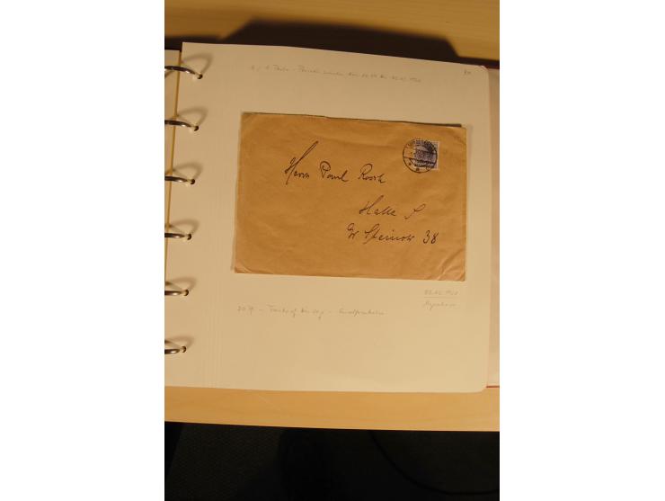 1807/1970, enorm umfangreiche und mit viel Sachkenntnis aufgebaute Sammlung mit ca. 1100 Briefen und Karten, ab Vorphilatelie