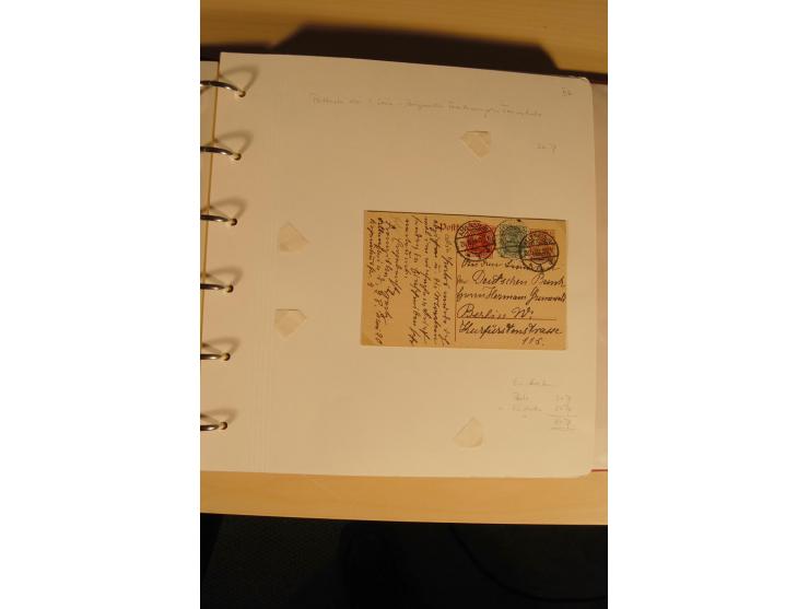 1807/1970, enorm umfangreiche und mit viel Sachkenntnis aufgebaute Sammlung mit ca. 1100 Briefen und Karten, ab Vorphilatelie