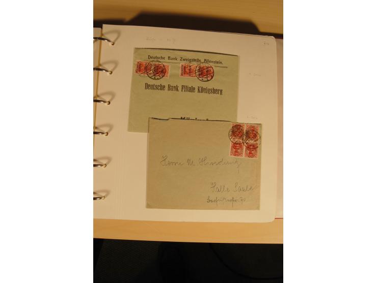 1807/1970, enorm umfangreiche und mit viel Sachkenntnis aufgebaute Sammlung mit ca. 1100 Briefen und Karten, ab Vorphilatelie
