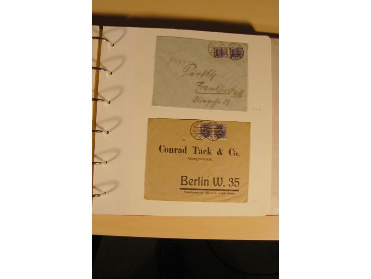 1807/1970, enorm umfangreiche und mit viel Sachkenntnis aufgebaute Sammlung mit ca. 1100 Briefen und Karten, ab Vorphilatelie