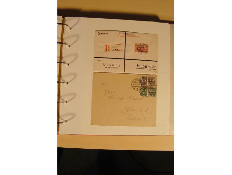 1807/1970, enorm umfangreiche und mit viel Sachkenntnis aufgebaute Sammlung mit ca. 1100 Briefen und Karten, ab Vorphilatelie