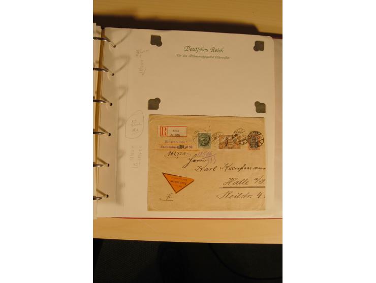 1807/1970, enorm umfangreiche und mit viel Sachkenntnis aufgebaute Sammlung mit ca. 1100 Briefen und Karten, ab Vorphilatelie