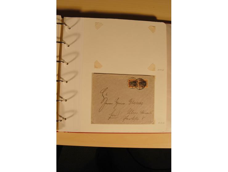 1807/1970, enorm umfangreiche und mit viel Sachkenntnis aufgebaute Sammlung mit ca. 1100 Briefen und Karten, ab Vorphilatelie