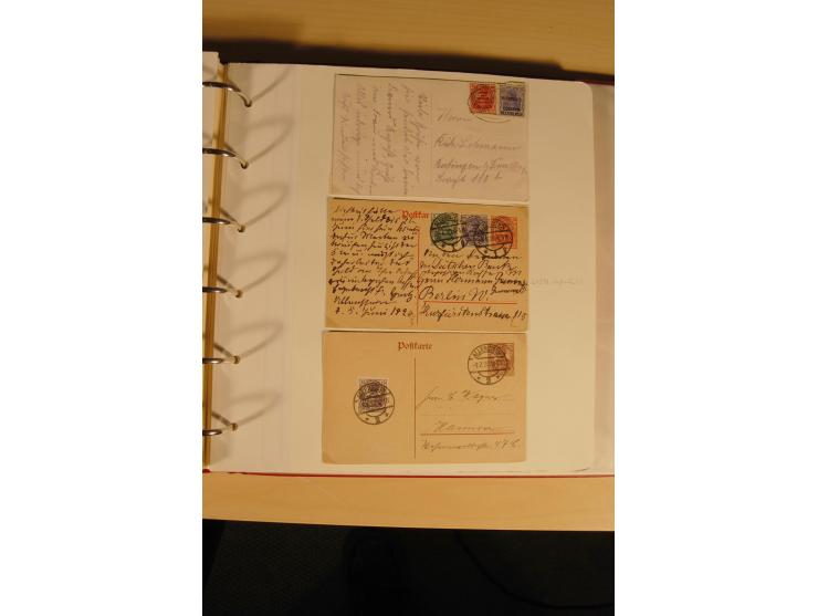 1807/1970, enorm umfangreiche und mit viel Sachkenntnis aufgebaute Sammlung mit ca. 1100 Briefen und Karten, ab Vorphilatelie