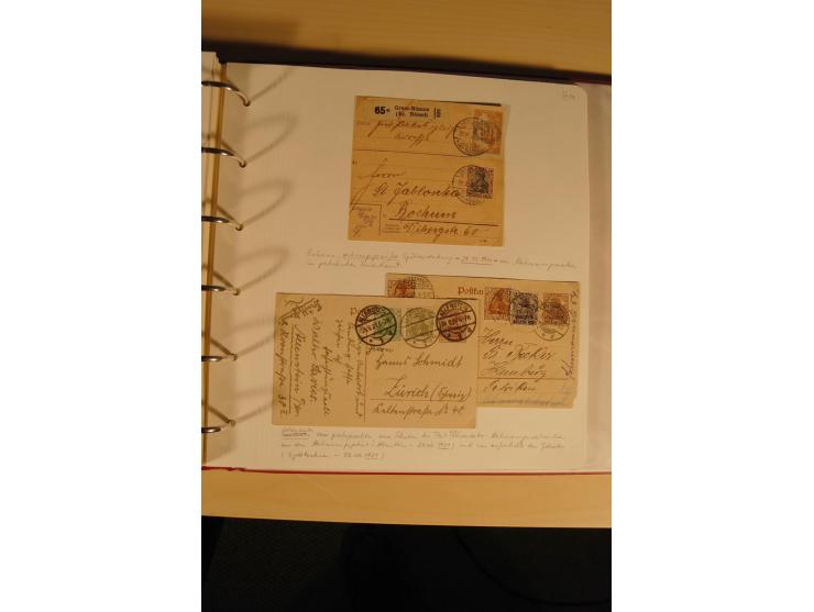 1807/1970, enorm umfangreiche und mit viel Sachkenntnis aufgebaute Sammlung mit ca. 1100 Briefen und Karten, ab Vorphilatelie