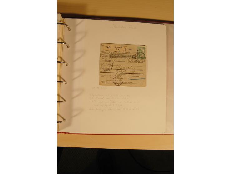1807/1970, enorm umfangreiche und mit viel Sachkenntnis aufgebaute Sammlung mit ca. 1100 Briefen und Karten, ab Vorphilatelie