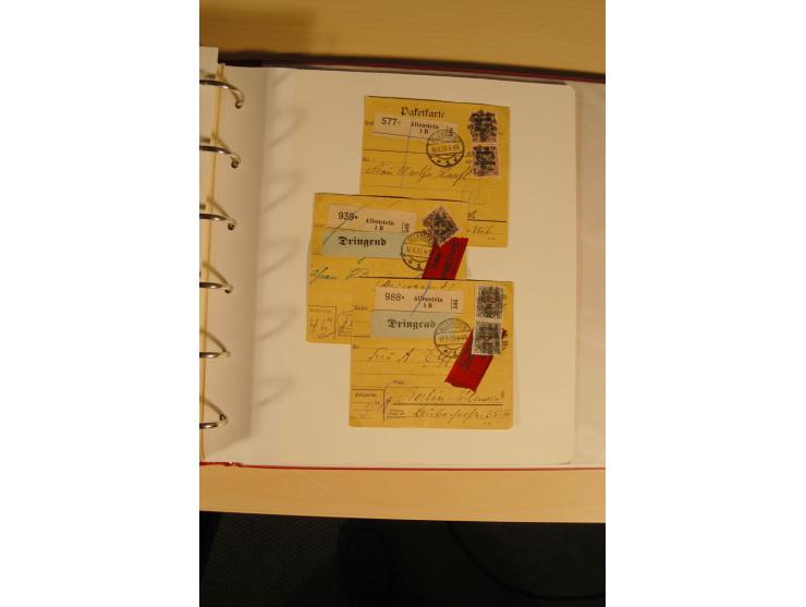 1807/1970, enorm umfangreiche und mit viel Sachkenntnis aufgebaute Sammlung mit ca. 1100 Briefen und Karten, ab Vorphilatelie