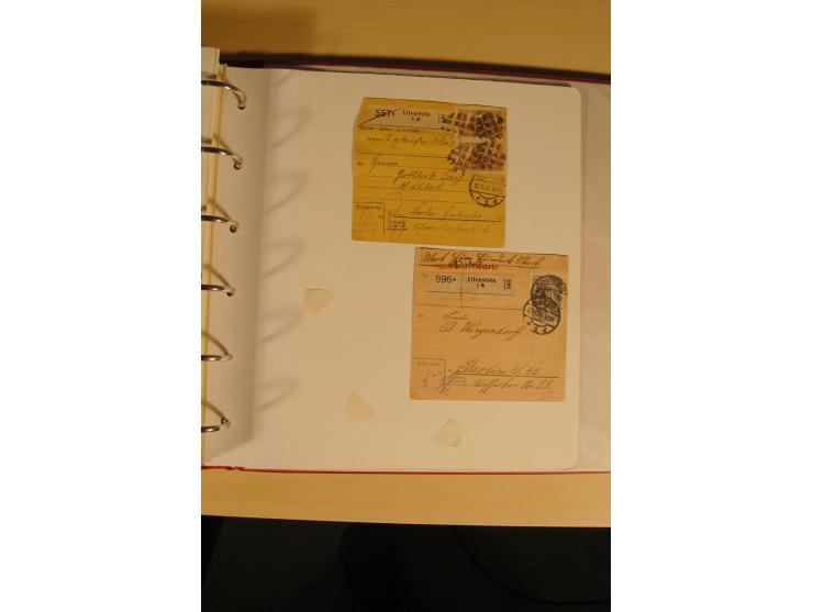1807/1970, enorm umfangreiche und mit viel Sachkenntnis aufgebaute Sammlung mit ca. 1100 Briefen und Karten, ab Vorphilatelie