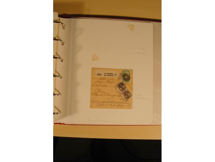 1807/1970, enorm umfangreiche und mit viel Sachkenntnis aufgebaute Sammlung mit ca. 1100 Briefen und Karten, ab Vorphilatelie