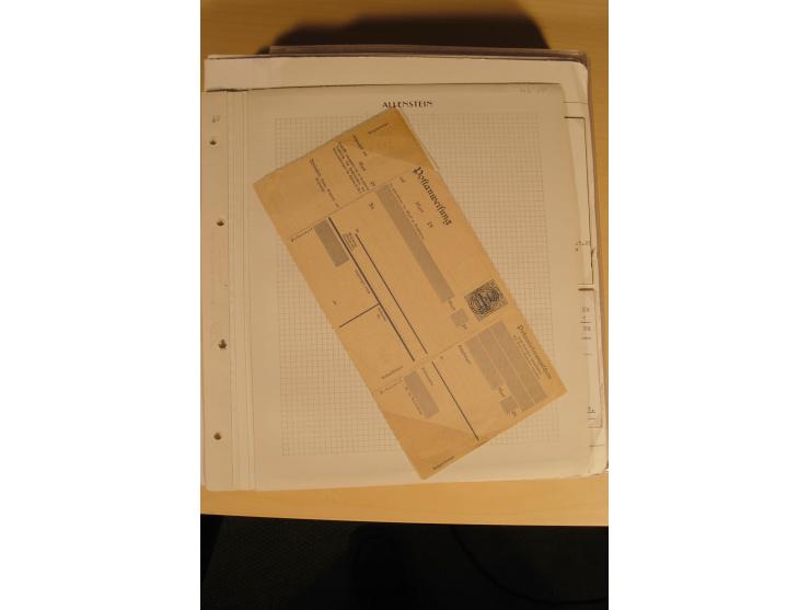 1807/1970, enorm umfangreiche und mit viel Sachkenntnis aufgebaute Sammlung mit ca. 1100 Briefen und Karten, ab Vorphilatelie