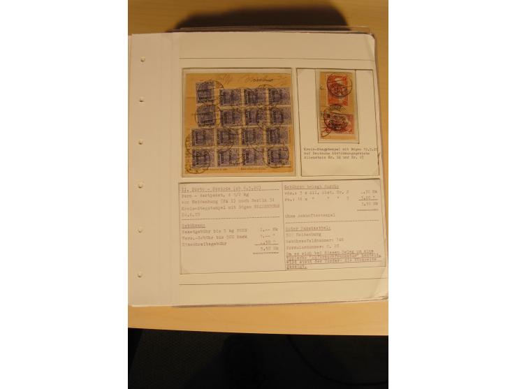 1807/1970, enorm umfangreiche und mit viel Sachkenntnis aufgebaute Sammlung mit ca. 1100 Briefen und Karten, ab Vorphilatelie