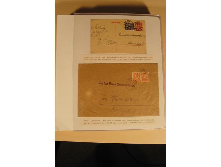 1807/1970, enorm umfangreiche und mit viel Sachkenntnis aufgebaute Sammlung mit ca. 1100 Briefen und Karten, ab Vorphilatelie