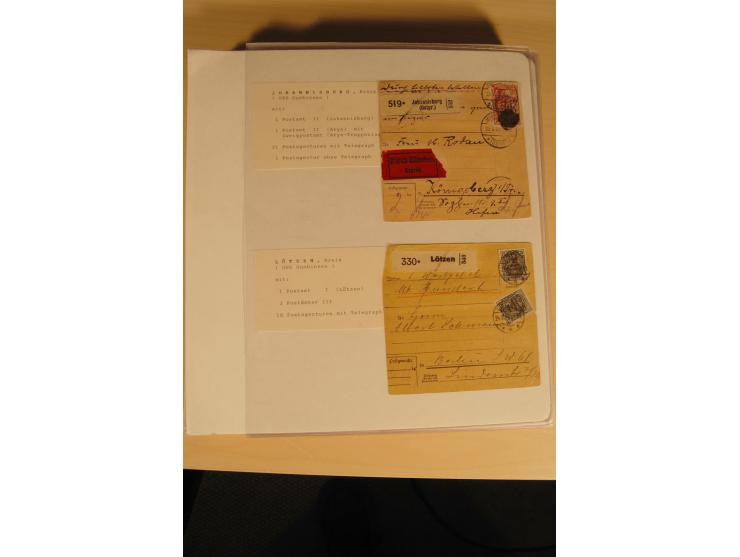 1807/1970, enorm umfangreiche und mit viel Sachkenntnis aufgebaute Sammlung mit ca. 1100 Briefen und Karten, ab Vorphilatelie