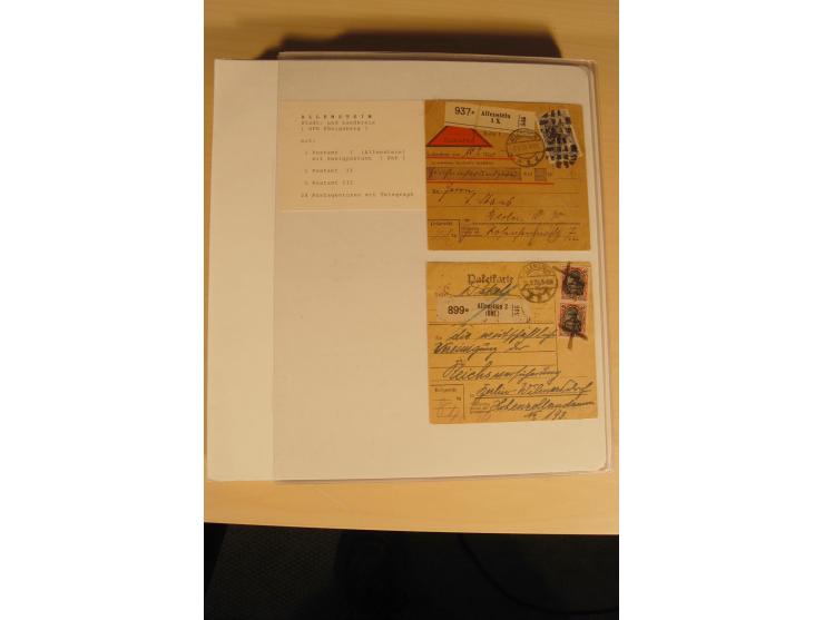 1807/1970, enorm umfangreiche und mit viel Sachkenntnis aufgebaute Sammlung mit ca. 1100 Briefen und Karten, ab Vorphilatelie