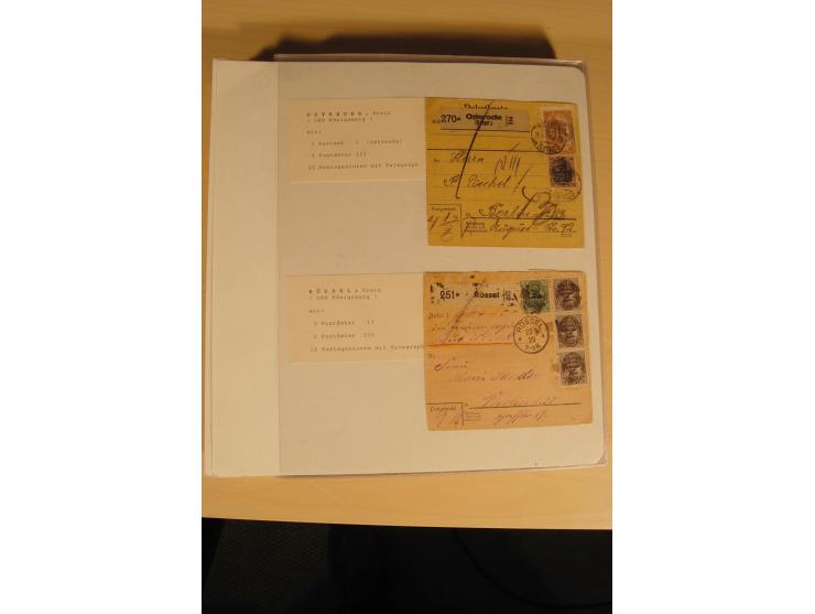 1807/1970, enorm umfangreiche und mit viel Sachkenntnis aufgebaute Sammlung mit ca. 1100 Briefen und Karten, ab Vorphilatelie