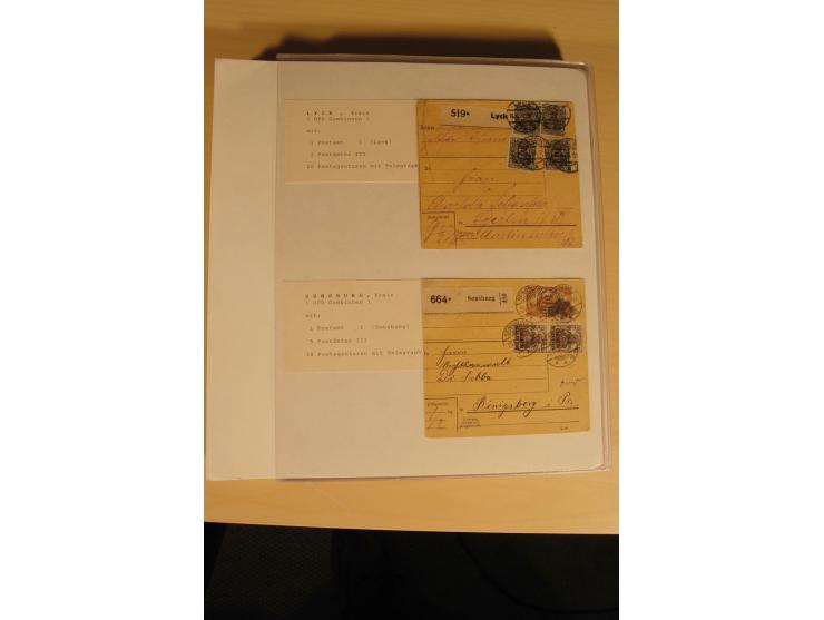 1807/1970, enorm umfangreiche und mit viel Sachkenntnis aufgebaute Sammlung mit ca. 1100 Briefen und Karten, ab Vorphilatelie