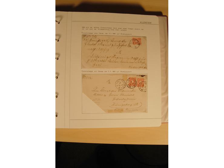 1807/1970, enorm umfangreiche und mit viel Sachkenntnis aufgebaute Sammlung mit ca. 1100 Briefen und Karten, ab Vorphilatelie