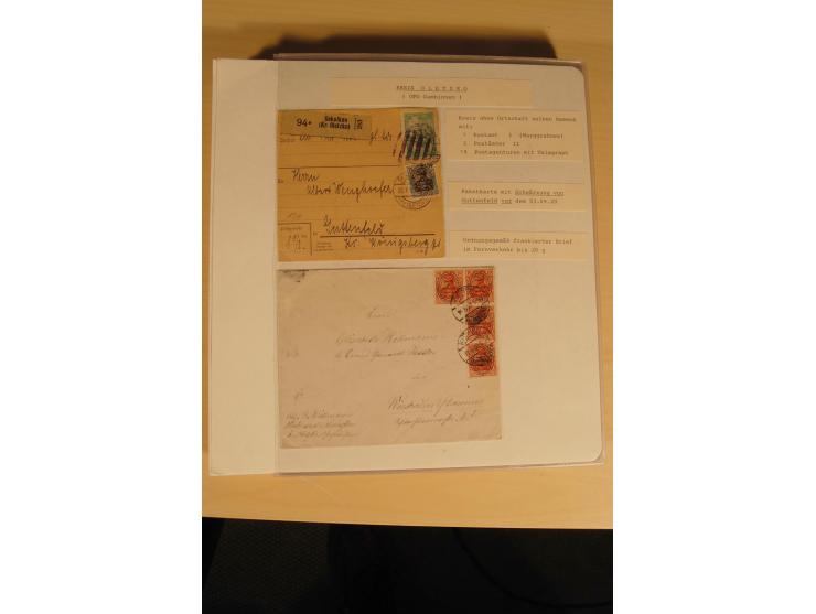 1807/1970, enorm umfangreiche und mit viel Sachkenntnis aufgebaute Sammlung mit ca. 1100 Briefen und Karten, ab Vorphilatelie