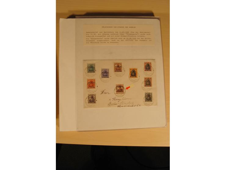 1807/1970, enorm umfangreiche und mit viel Sachkenntnis aufgebaute Sammlung mit ca. 1100 Briefen und Karten, ab Vorphilatelie