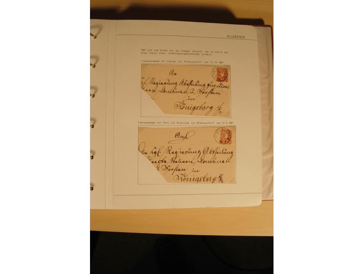 1807/1970, enorm umfangreiche und mit viel Sachkenntnis aufgebaute Sammlung mit ca. 1100 Briefen und Karten, ab Vorphilatelie