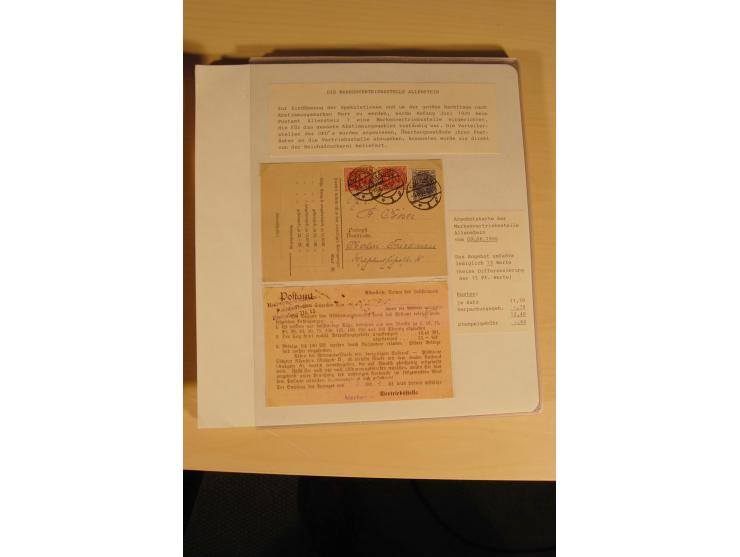 1807/1970, enorm umfangreiche und mit viel Sachkenntnis aufgebaute Sammlung mit ca. 1100 Briefen und Karten, ab Vorphilatelie
