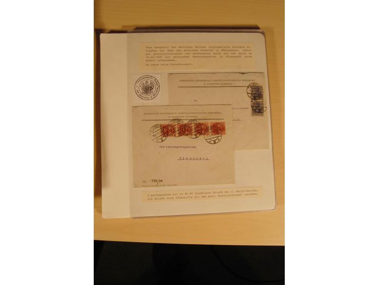 1807/1970, enorm umfangreiche und mit viel Sachkenntnis aufgebaute Sammlung mit ca. 1100 Briefen und Karten, ab Vorphilatelie