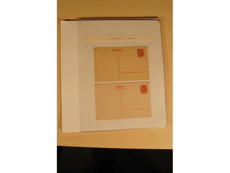 1807/1970, enorm umfangreiche und mit viel Sachkenntnis aufgebaute Sammlung mit ca. 1100 Briefen und Karten, ab Vorphilatelie